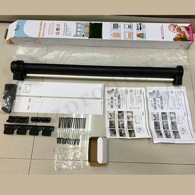 কারখানার দাম প্রসারিত শক্তিশালী retractable শিশু গেট, দীর্ঘস্থায়ী retractable গৃহপালিত গেট সিঁড়ি জন্য