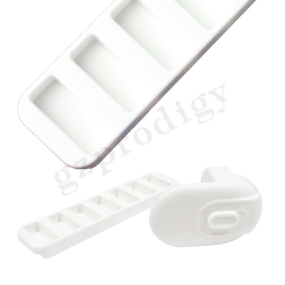 OEM বলিষ্ঠ শিশুর নিরাপত্তা লক ABS উপাদান সাদা রঙ 156x53x68.5mm