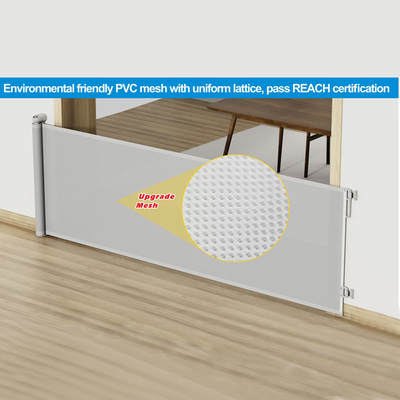 55-197 ইঞ্চি retractable অতিরিক্ত প্রশস্ত গেট প্রসারিত শিশুর নিরাপত্তা সিঁড়ি বেড়া