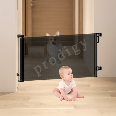 3 মিটার ধাতব retractable শিশুর নিরাপত্তা দরজা গেট